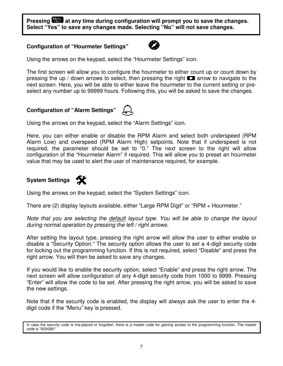 Dynalco MTH-103E Tachometer / Hourmeter / Overspeed Trip User Manual | Page 8 / 11