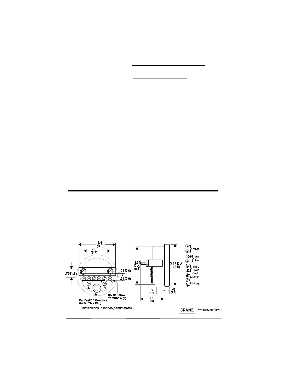 Outline and connection drawing | Dynalco LST-108L Tachometer User Manual | Page 2 / 2