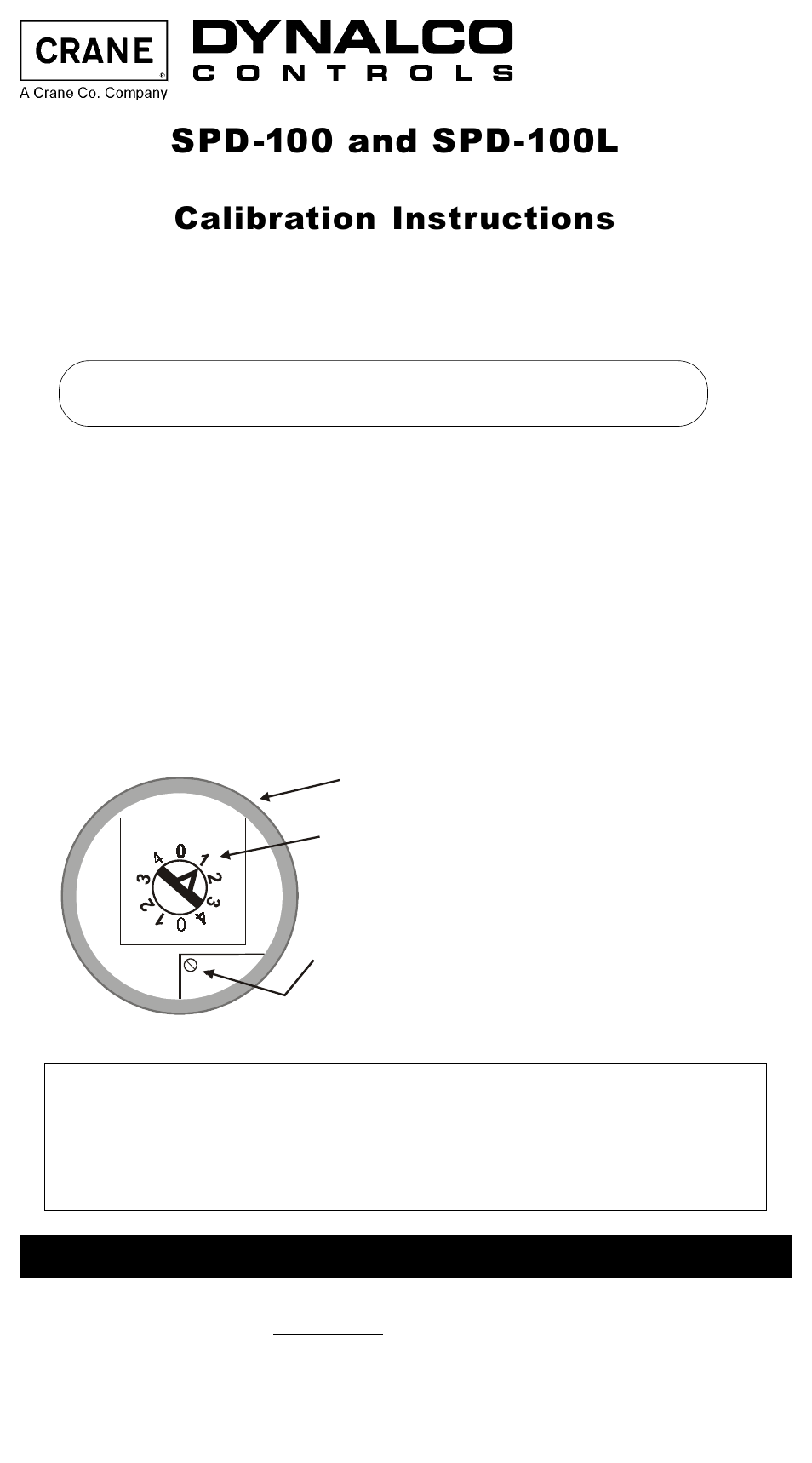 Dynalco SPD-100L Tachometer User Manual | 2 pages