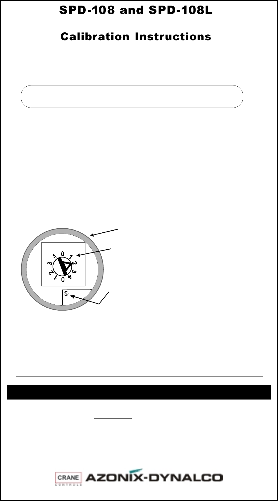 Dynalco SPD-108L Tachometer User Manual | 2 pages