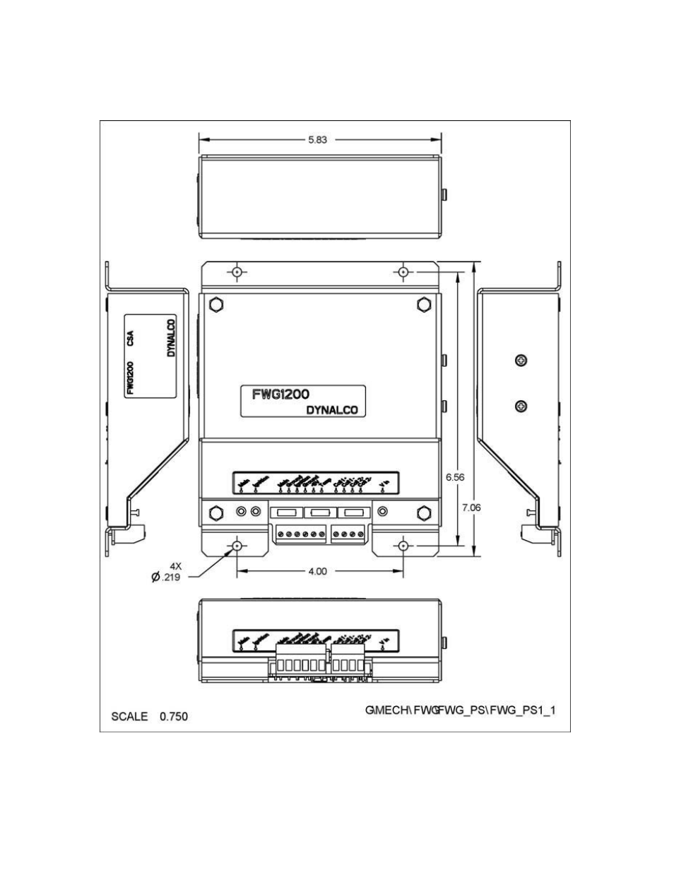 Dynalco DYNA-GEN Flywheel Generator System User Manual | Page 8 / 8