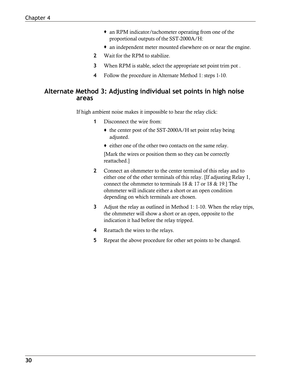 Dynalco SST-2400H Speed Switch/Transmitter User Manual | Page 30 / 33
