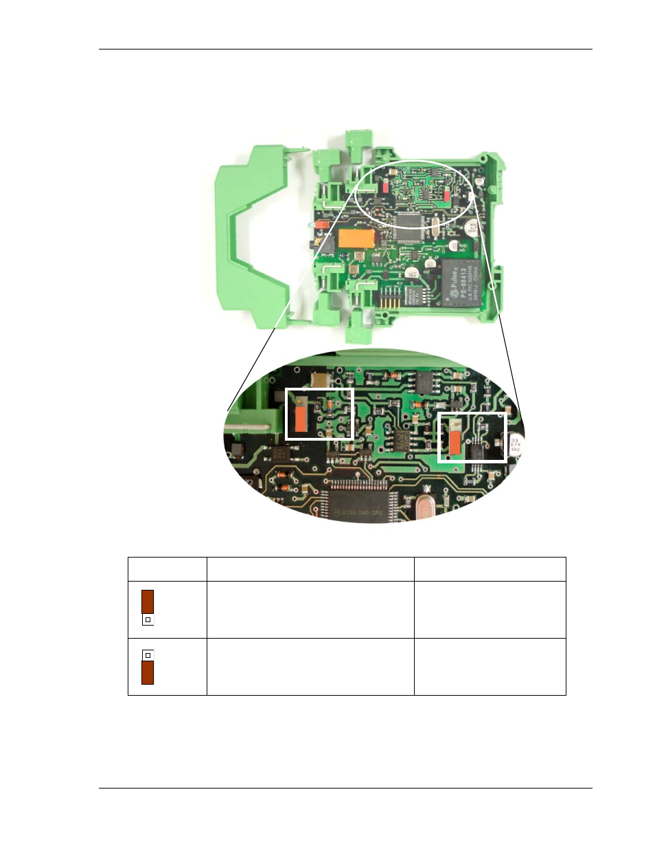 Hardware configuration | Dynalco SWT-1000 Speed Switch/Transmitter User Manual | Page 12 / 22