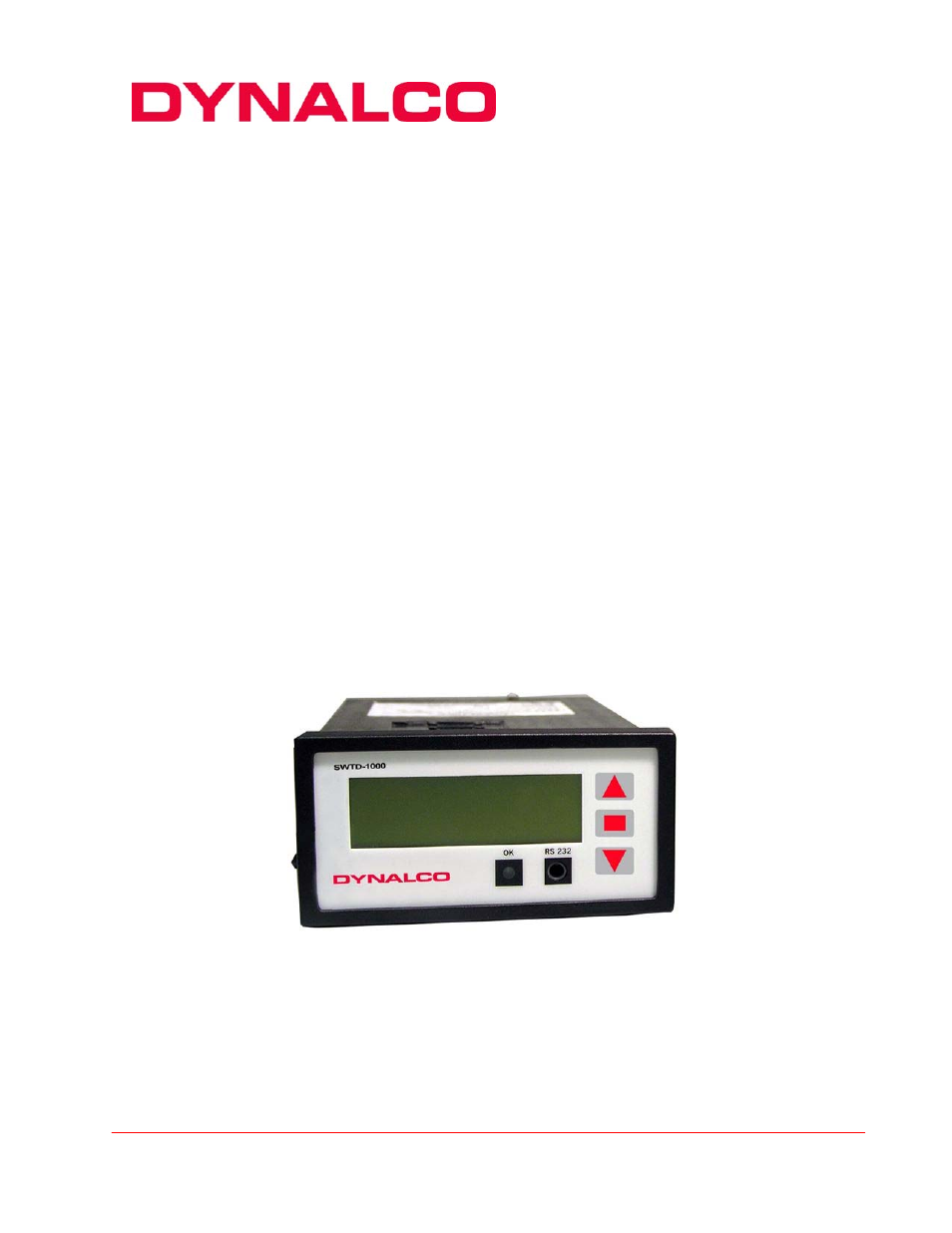 Dynalco SWTD-1000 Speed Switch/Transmitter User Manual | 22 pages