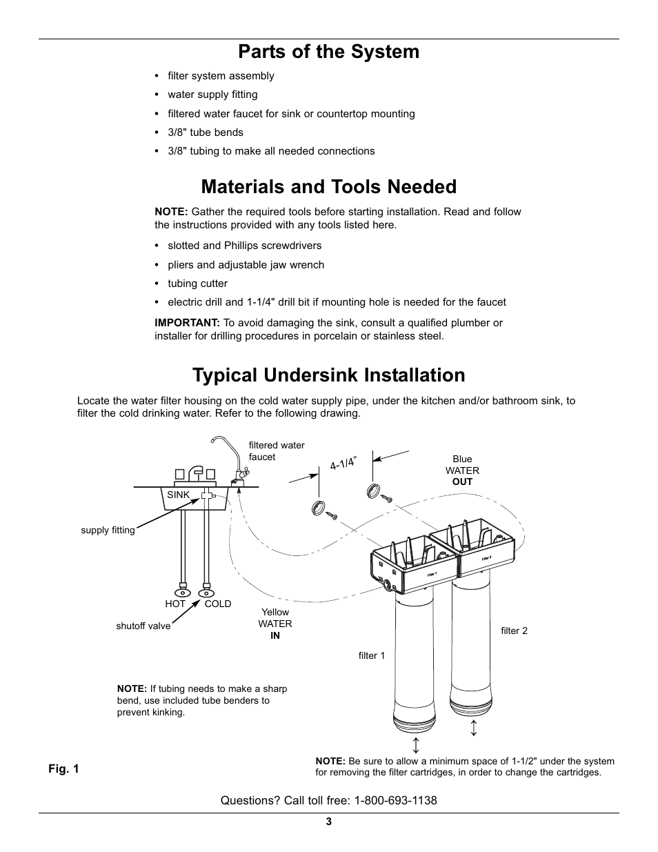 EcoPure ECOP20 User Manual | Page 3 / 11