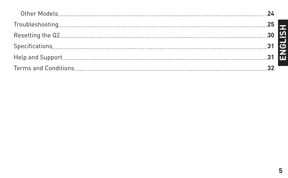 BlueAnt Q2 User Manual | Page 5 / 36
