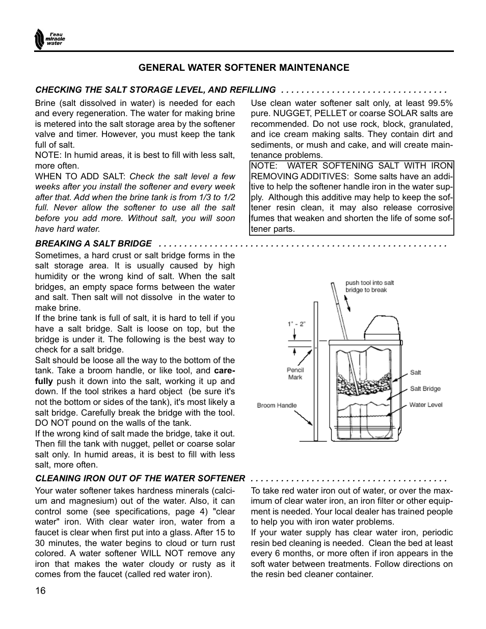 EcoPure MW_MW15_450217 User Manual | Page 16 / 28
