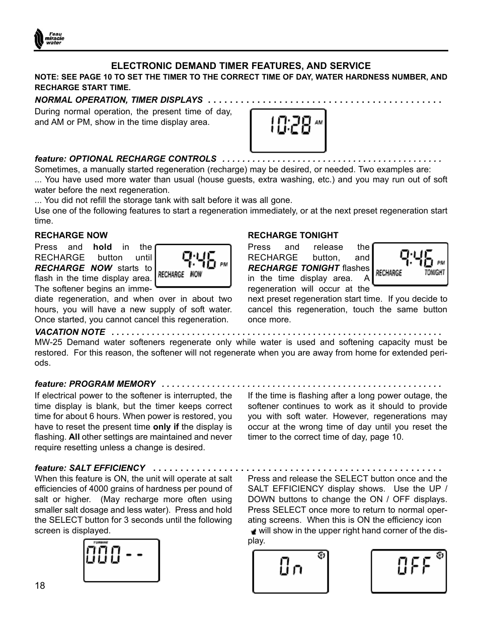 EcoPure MW_MW15_450217 User Manual | Page 18 / 28