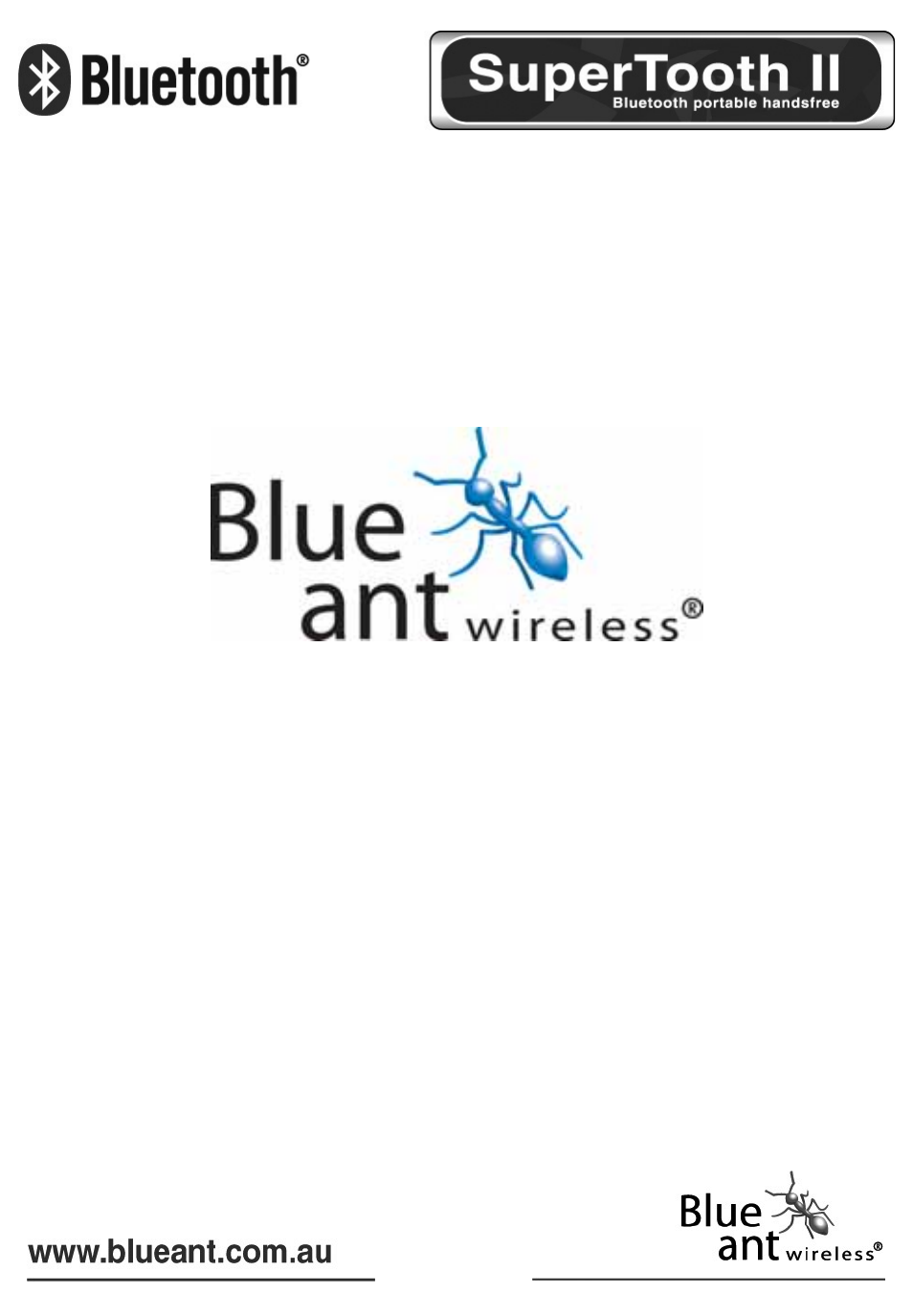 BlueAnt Supertooth 2 Bluetooth portable handsfree User Manual | Page 73 / 73