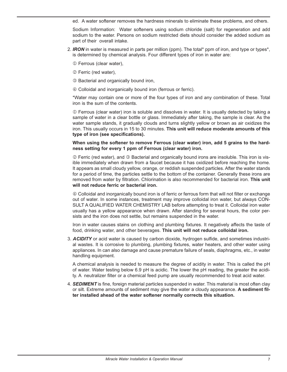 EcoPure MW_MW30_7301415D User Manual | Page 7 / 30