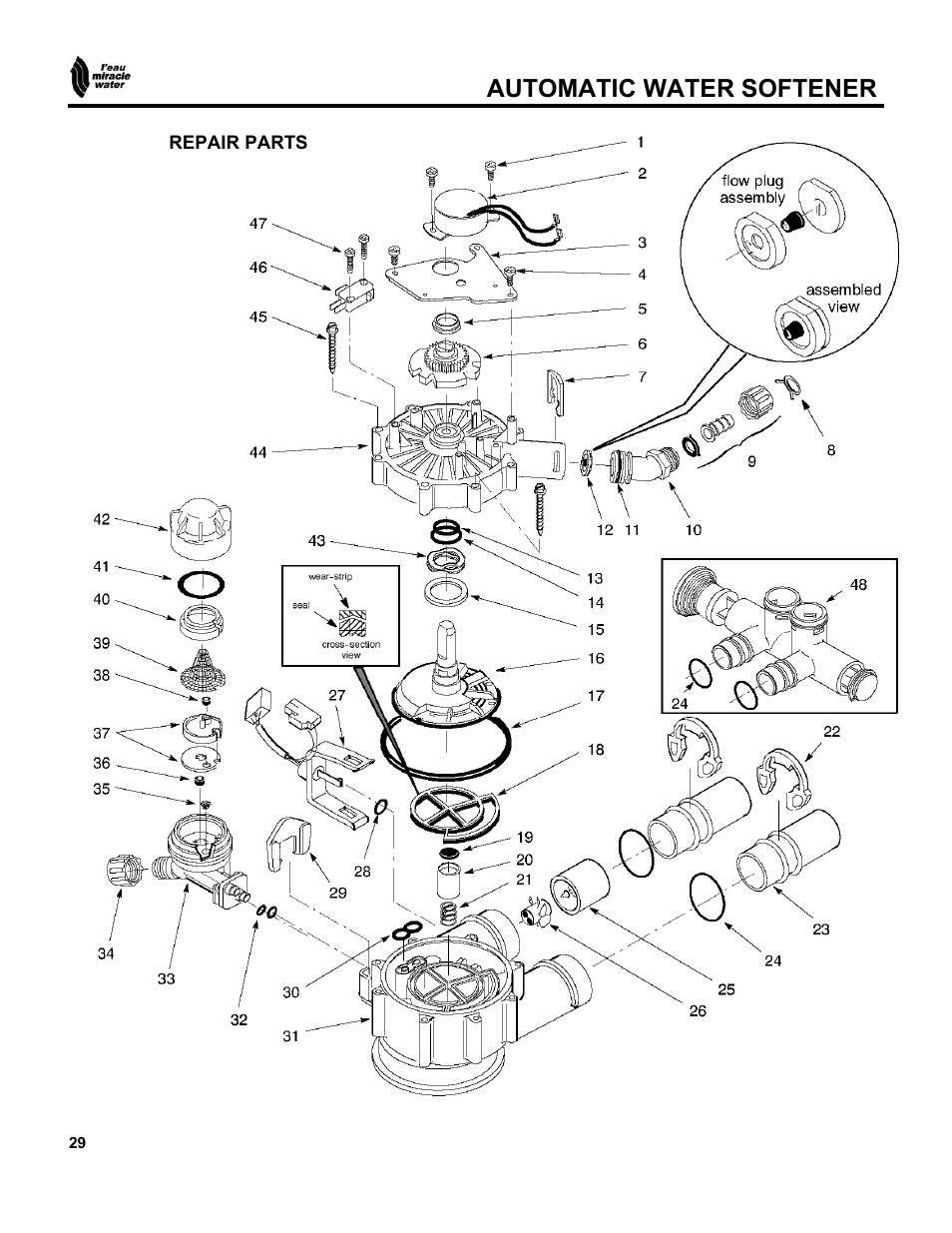 Automatic water softener | EcoPure MW_MW40_450216A User Manual | Page 28 / 31