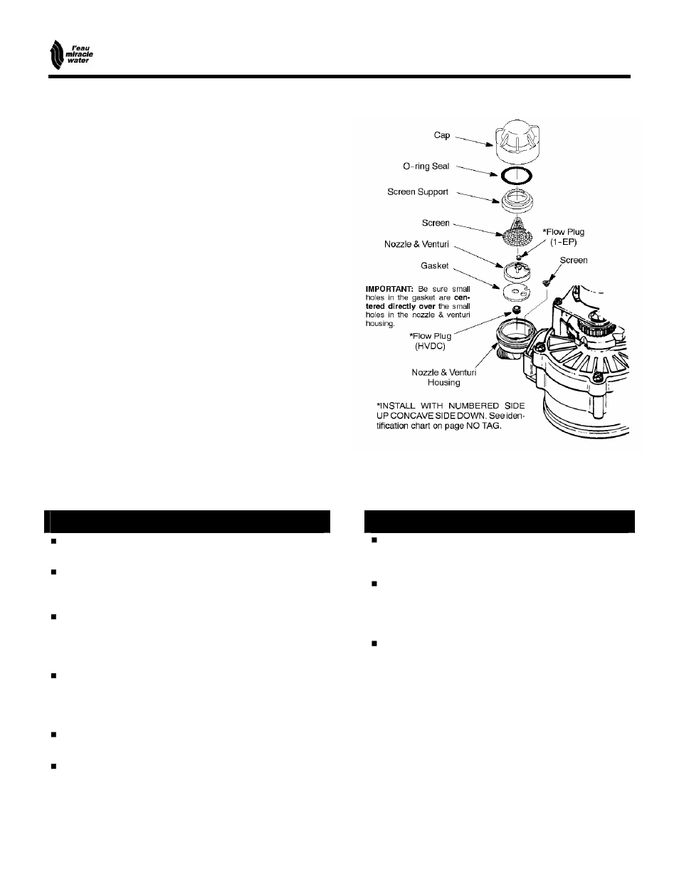 Automatic water softener, Service checklist | EcoPure MW_MW25_450215A User Manual | Page 17 / 28