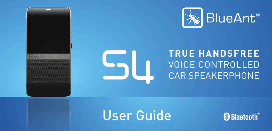 BlueAnt S4 User Manual | 40 pages