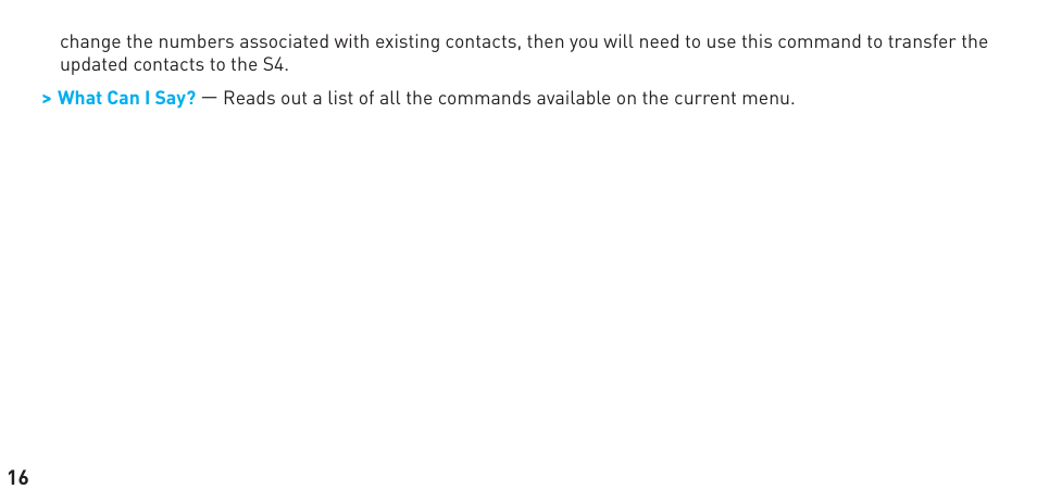 BlueAnt S4 User Manual | Page 16 / 40
