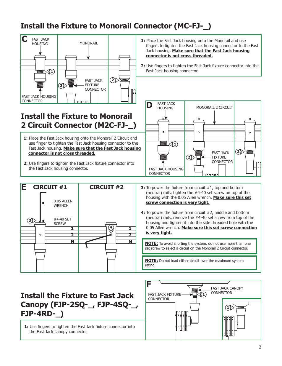 Edge Lighting Rebel User Manual | Page 2 / 2
