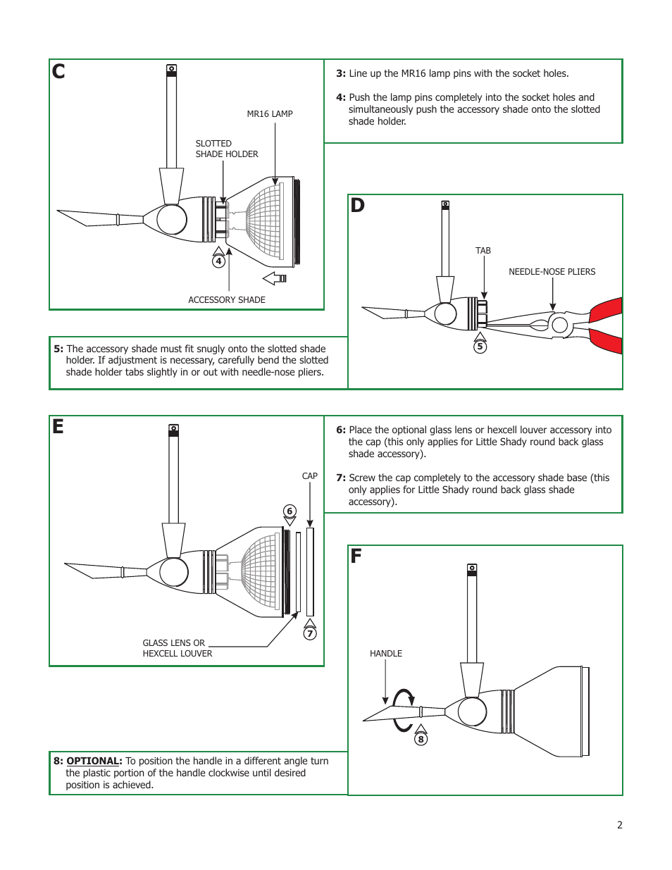 Edge Lighting Spirit User Manual | Page 2 / 3