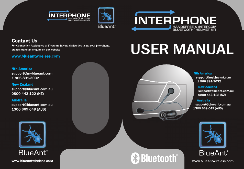 BlueAnt Interphone User Manual | 17 pages