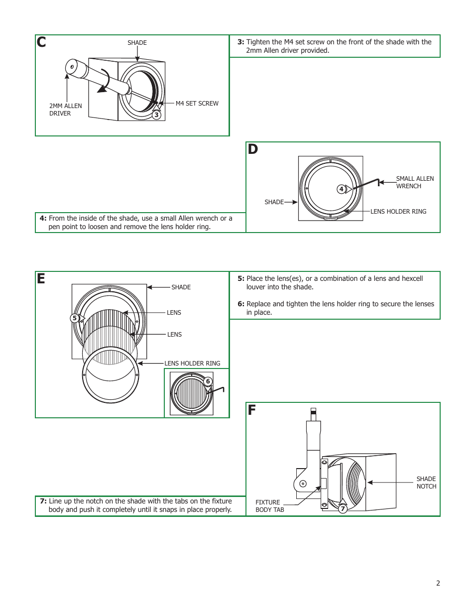 Edge Lighting Box Pro Aim MR16 User Manual | Page 2 / 4