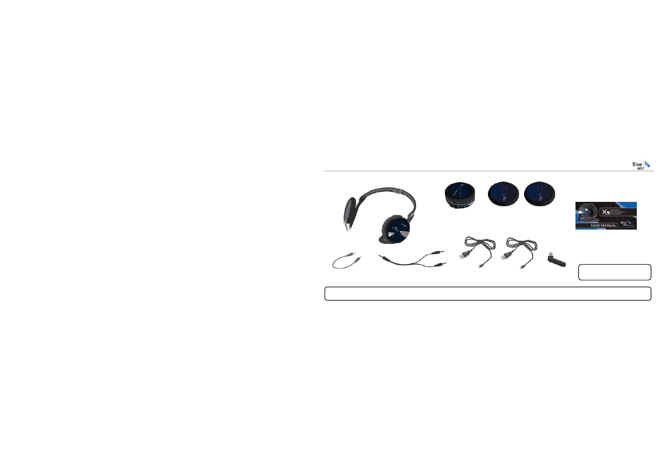 BlueAnt X5 Stereo Bluetooth Headset User Manual | Page 9 / 37