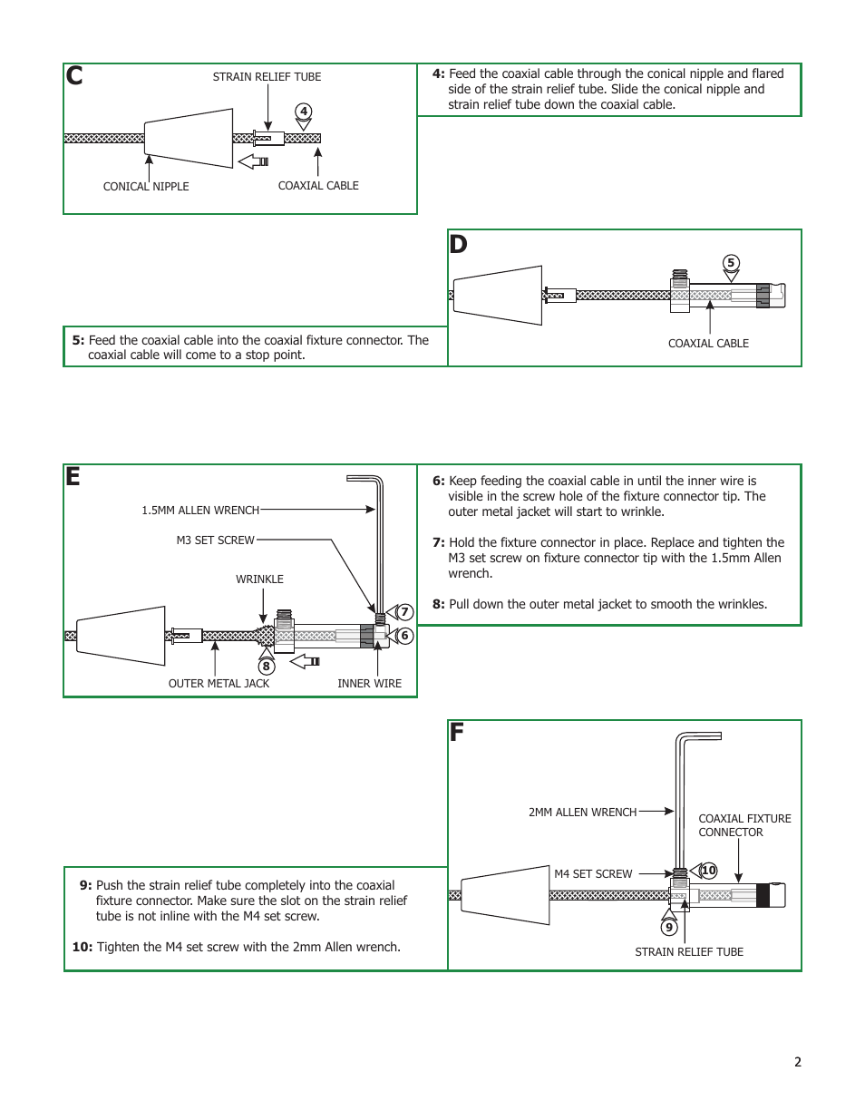 Edge Lighting Crystal Galaxy User Manual | Page 2 / 4