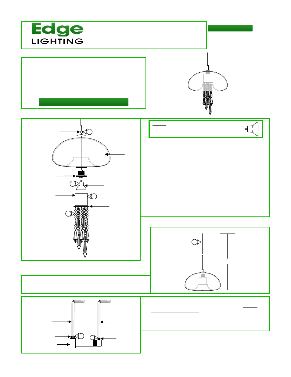 Edge Lighting Jelly User Manual | 2 pages