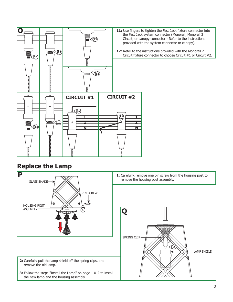 Replace the lamp | Edge Lighting King's Crossing User Manual | Page 4 / 4