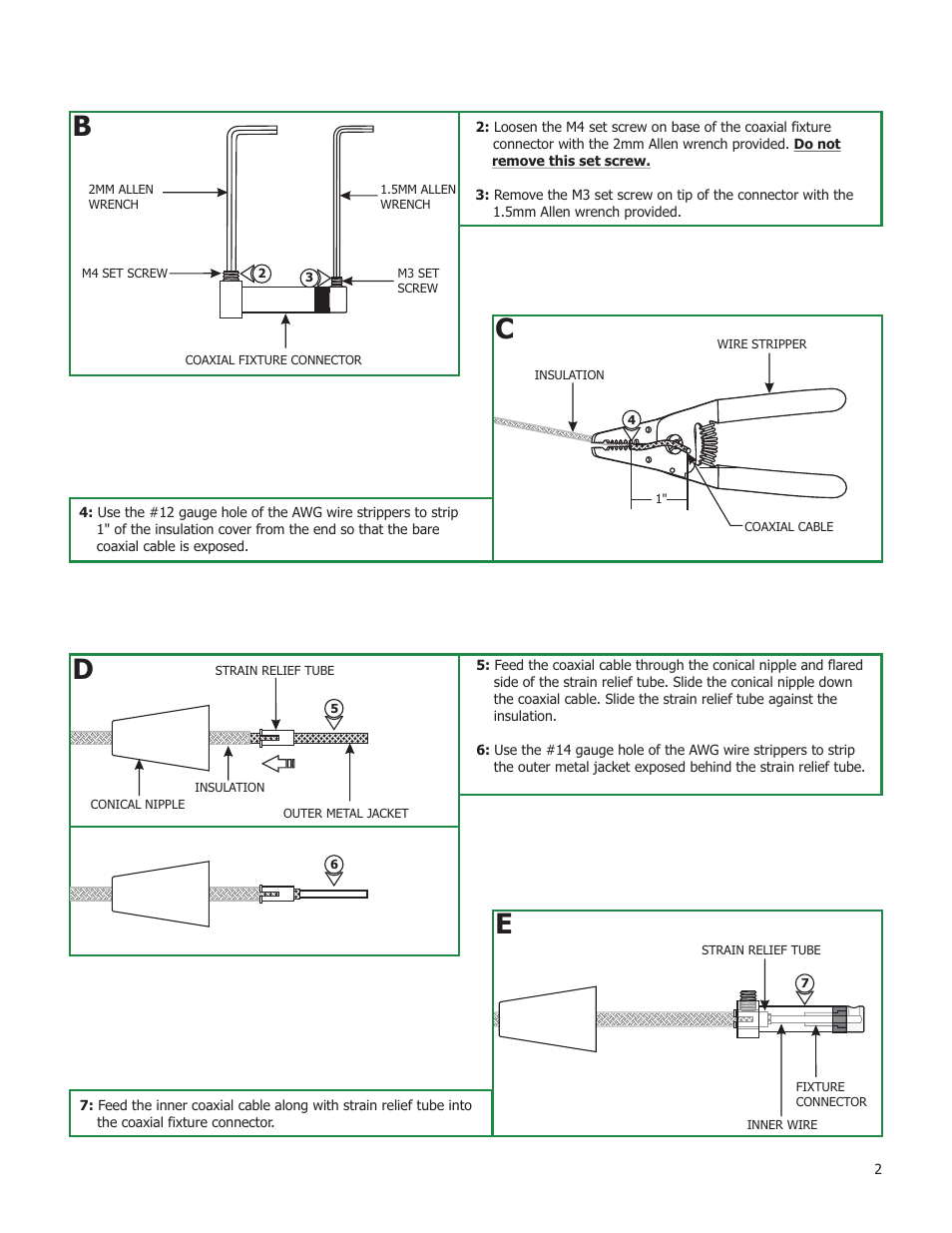 Edge Lighting Outlaw User Manual | Page 2 / 4