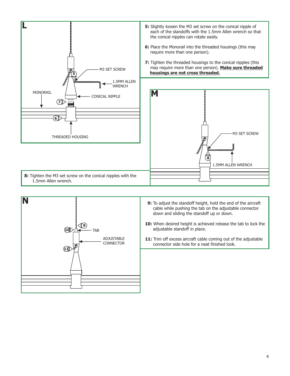 Edge Lighting Sloped Ceiling Standoffs User Manual | Page 4 / 4