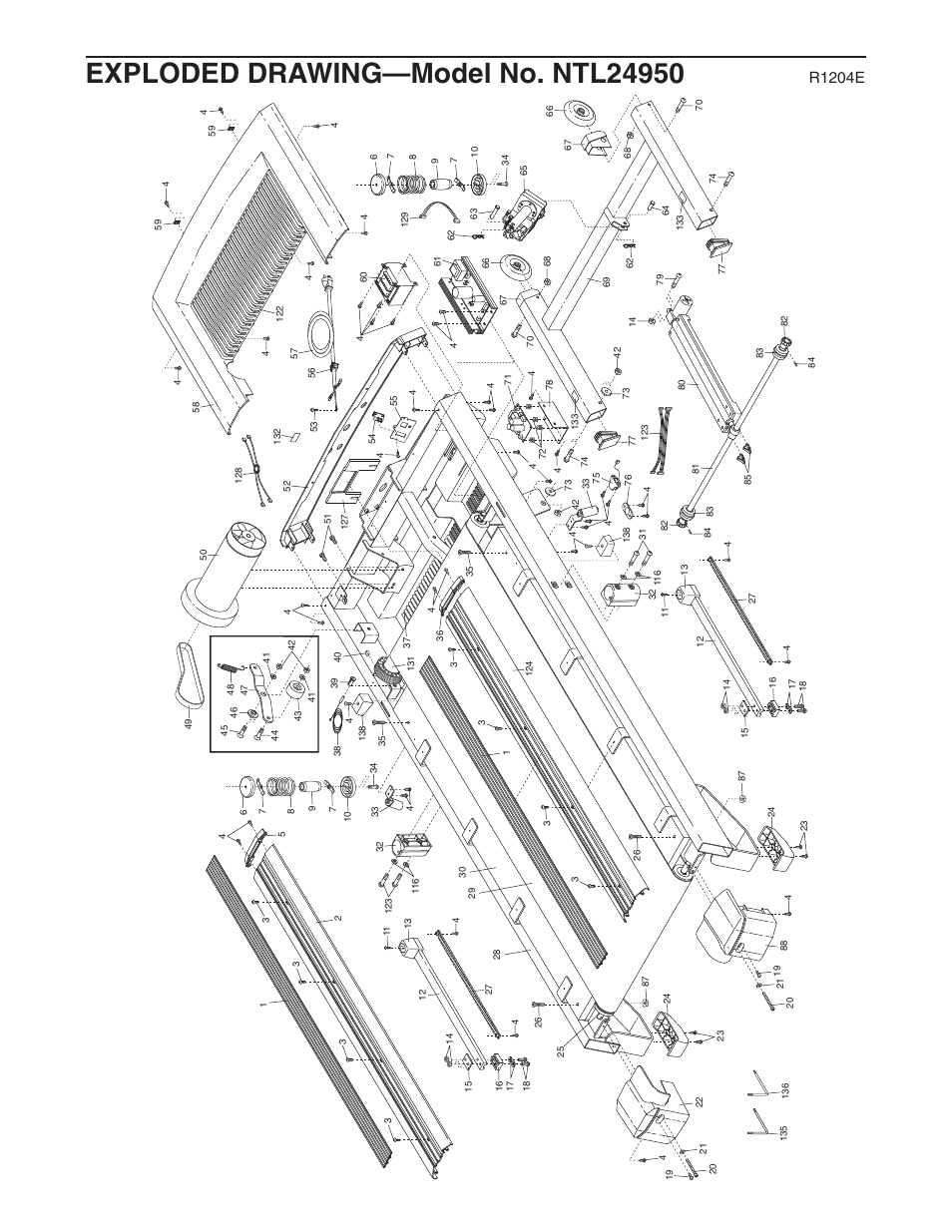 R1204e | NordicTrack NTL24950 User Manual | Page 36 / 38