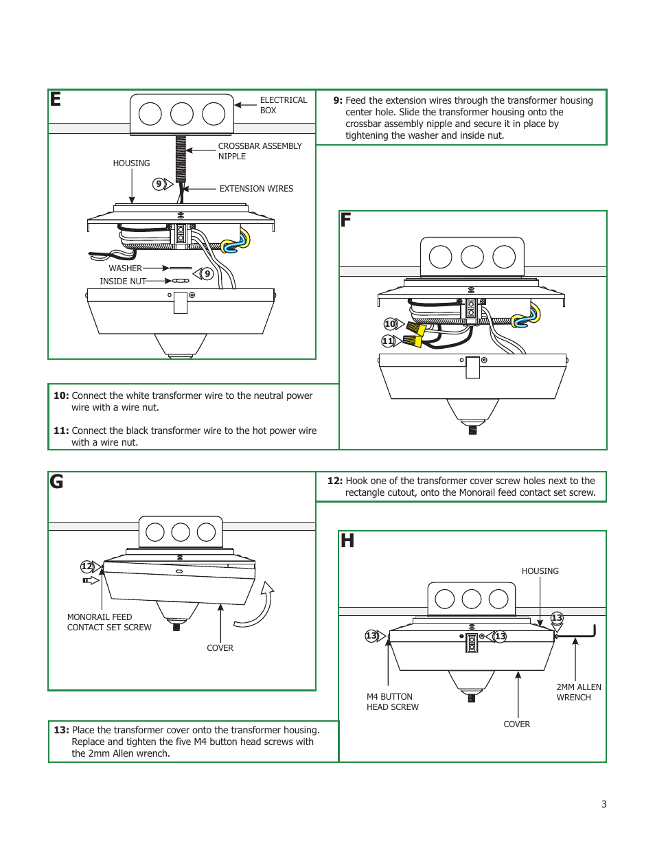Edge Lighting Fast Jack Magnetic Surface Mount Transformers User Manual | Page 3 / 4