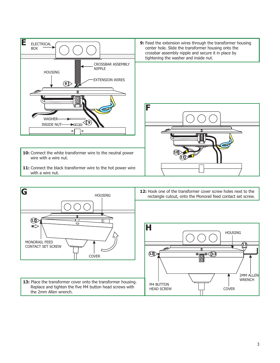 Edge Lighting 300W/24V Surface Mount Magnetic Transformer User Manual | Page 3 / 5