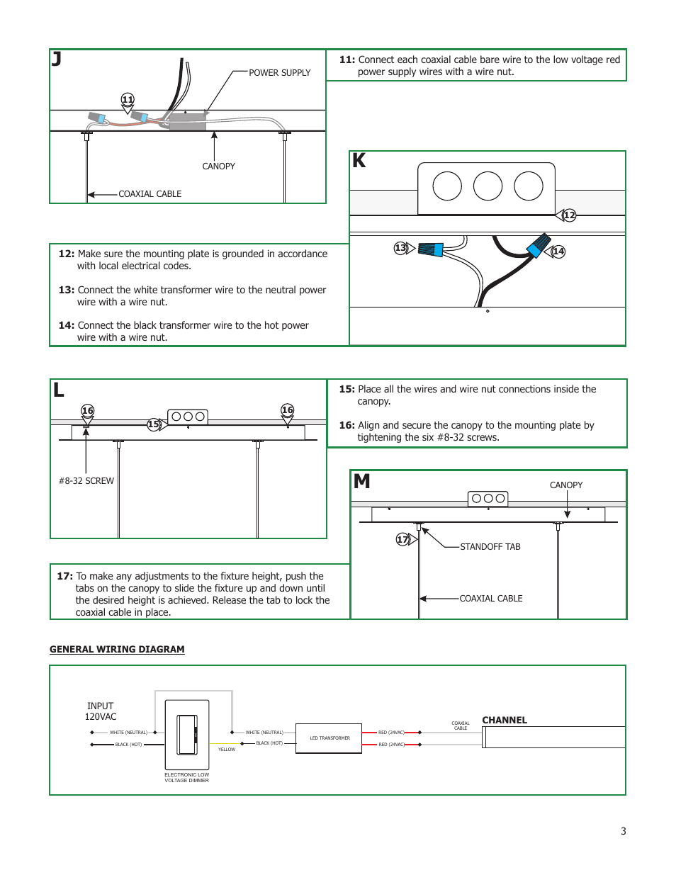 Edge Lighting Glide Glass, Center Feed User Manual | Page 3 / 3