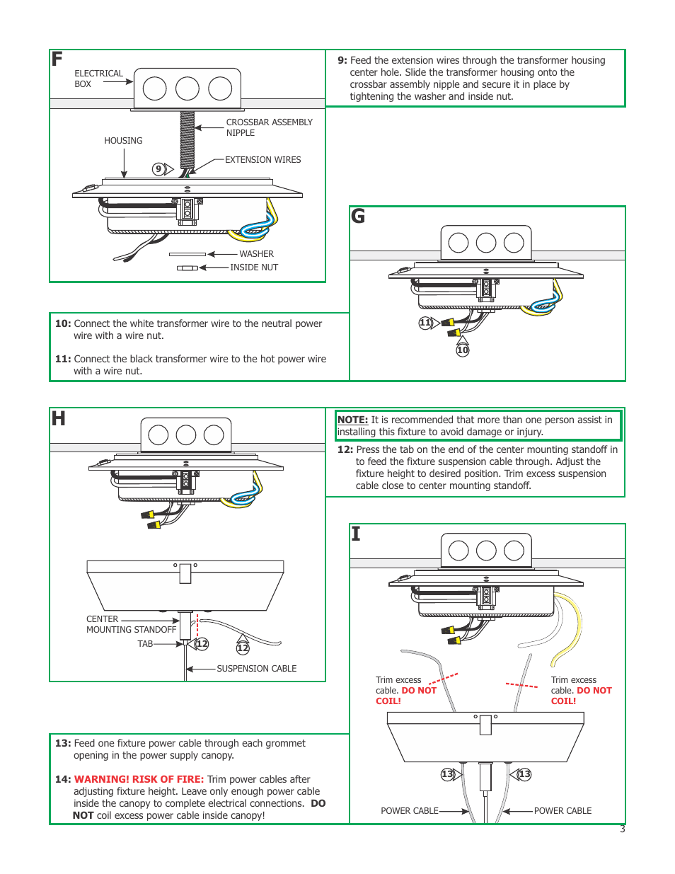 Edge Lighting Crystal Galaxy with Downlight User Manual | Page 3 / 5