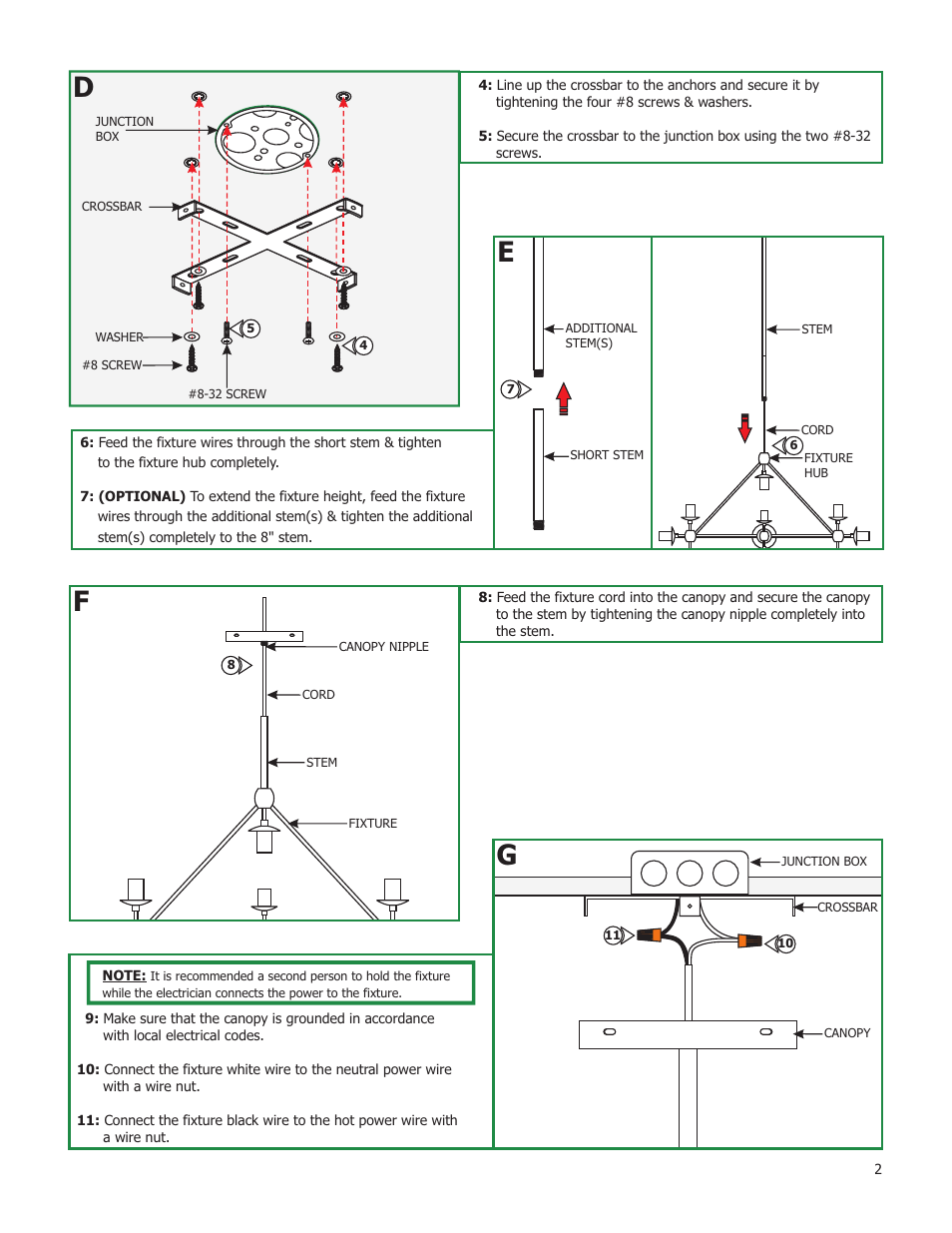 Edge Lighting Bola User Manual | Page 2 / 3