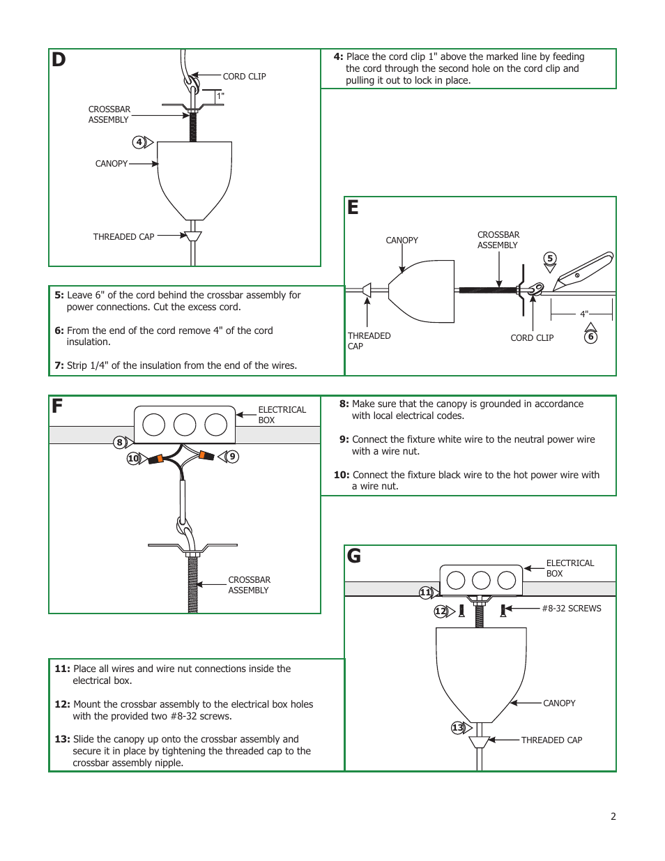 Edge Lighting Vessel 10 User Manual | Page 2 / 3