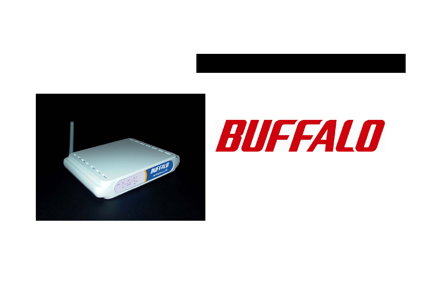 Buffalo Technology WMR-G54 User Manual | 20 pages