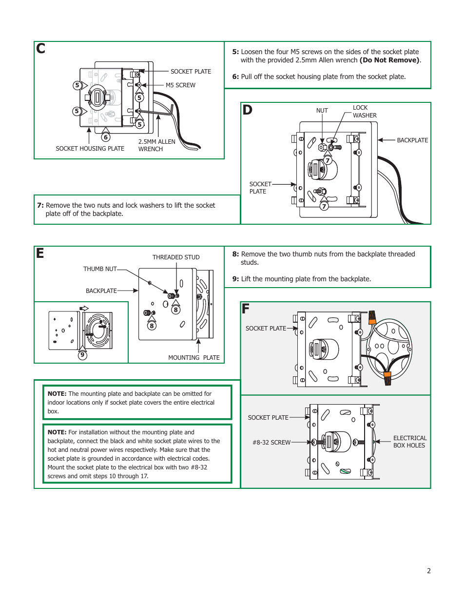 Edge Lighting Cube-O LED User Manual | Page 2 / 4