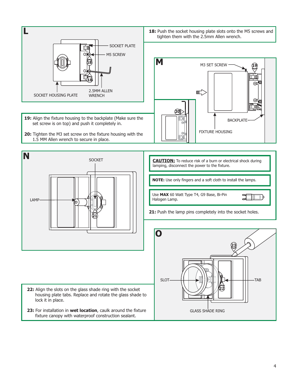 Edge Lighting Cube-O LED User Manual | Page 4 / 4