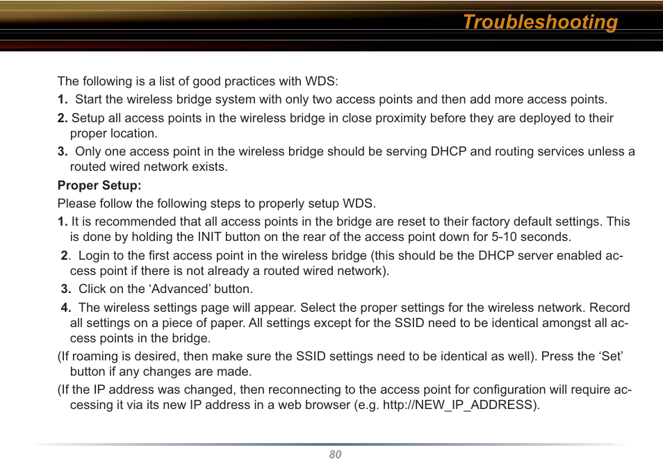 Troubleshooting | Buffalo Technology WBR2-G54S User Manual | Page 80 / 95
