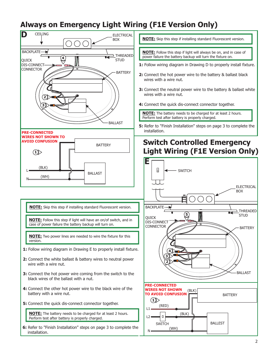 Edge Lighting Satin Ceiling User Manual | Page 2 / 3
