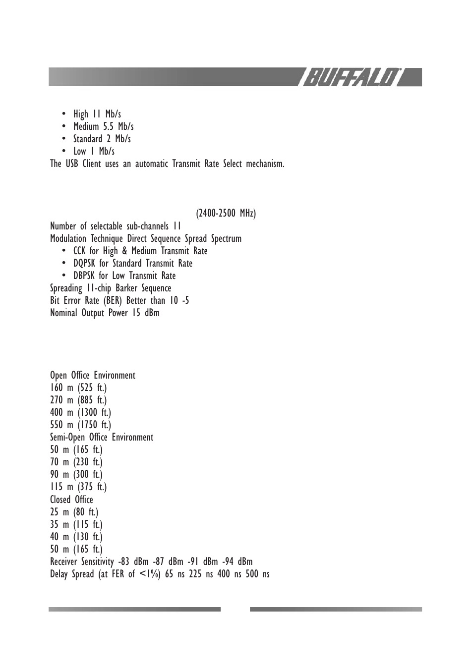 Buffalo Technology WLI-USB-L11G User Manual | Page 21 / 32