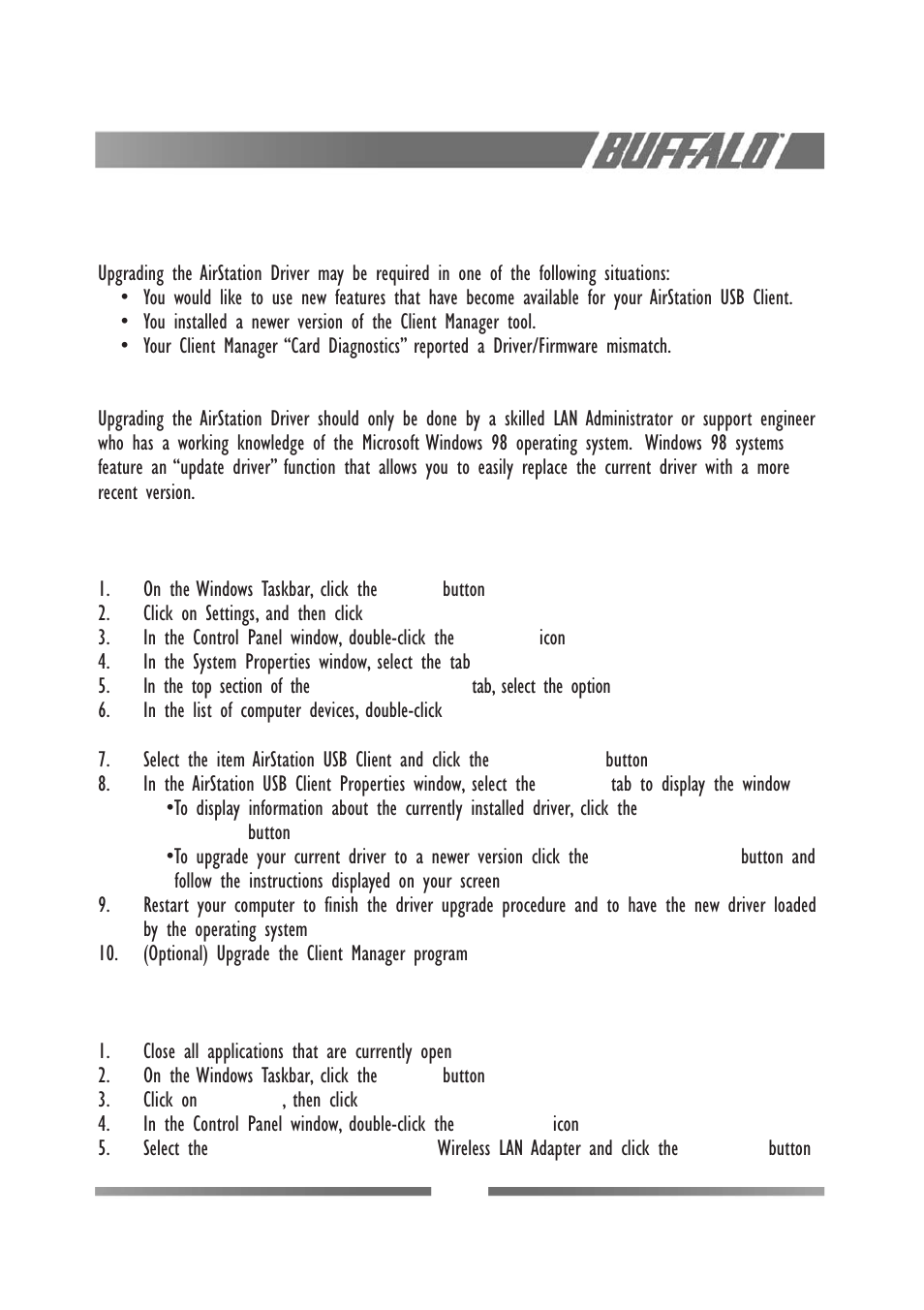 Buffalo Technology WLI-USB-L11G User Manual | Page 27 / 32