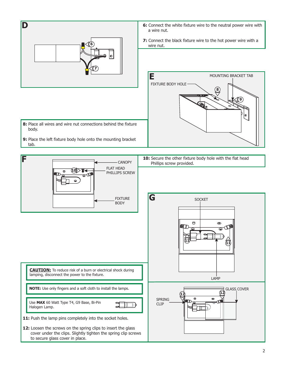 Edge Lighting Alpha User Manual | Page 2 / 2