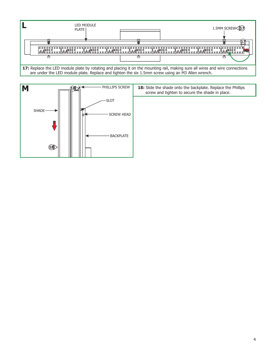 Edge Lighting Greta LED User Manual | Page 4 / 4