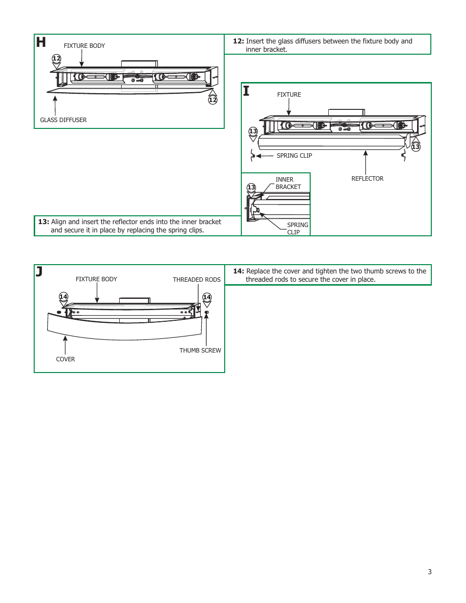 Edge Lighting Regal User Manual | Page 3 / 3