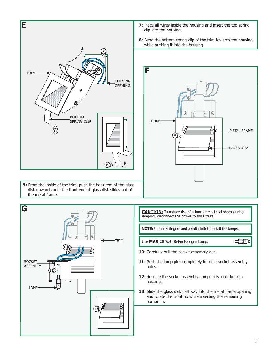 Edge Lighting Vision 3 User Manual | Page 3 / 3
