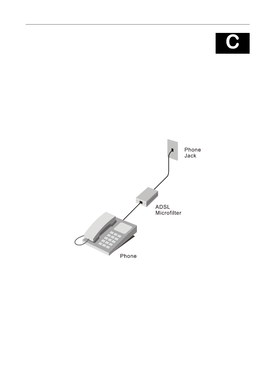 Low pass filters for dsl, In-line filter | Buffalo Technology WBMR-G54 User Manual | Page 119 / 121