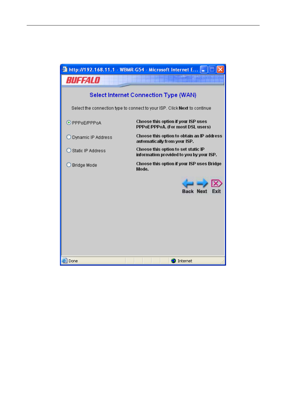 Buffalo Technology WBMR-G54 User Manual | Page 26 / 121