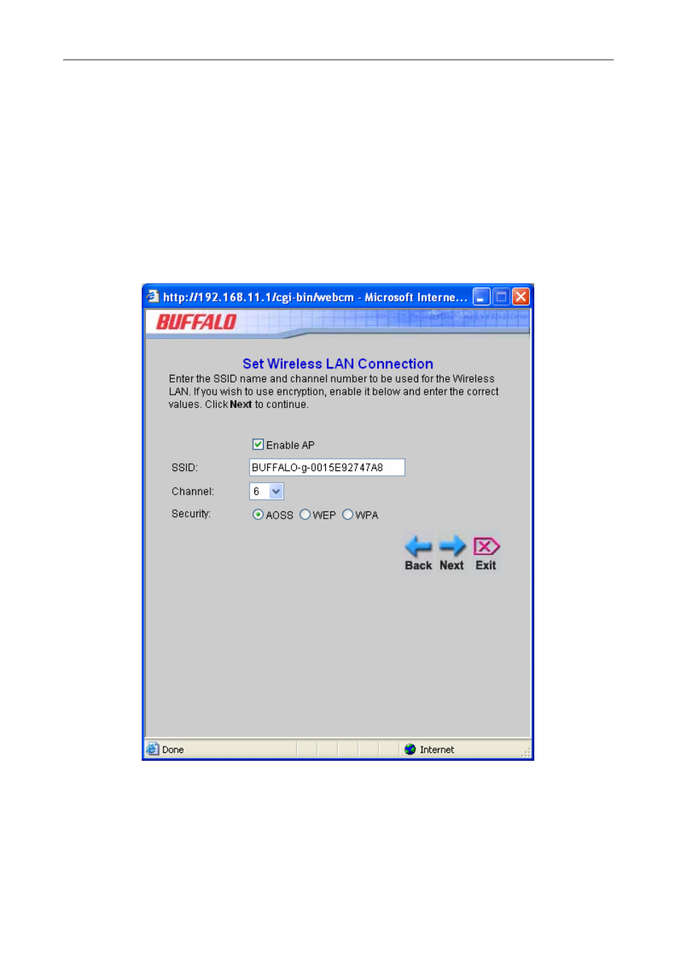 Buffalo Technology WBMR-G54 User Manual | Page 31 / 121