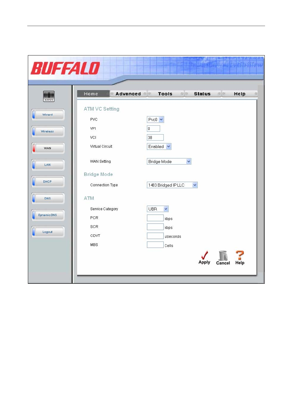 Bridge mode | Buffalo Technology WBMR-G54 User Manual | Page 41 / 121